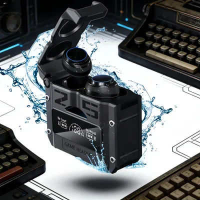 M25 TWS 무선 헤드폰 이어폰 블루투스 터치 컨트롤 노이즈 감소 스테레오 방수 이어버드 헤드셋